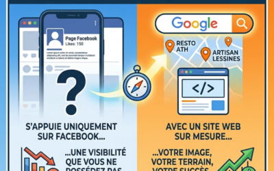 Pourquoi votre commerce a besoin d’un site web (et pas seulement d’une page Facebook)